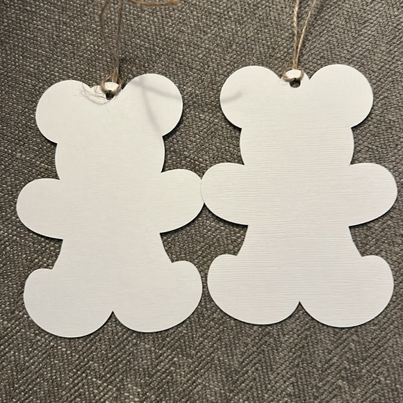 Mickey and Minnie Mouse gingerbread gift tags - Picture 4 of 4